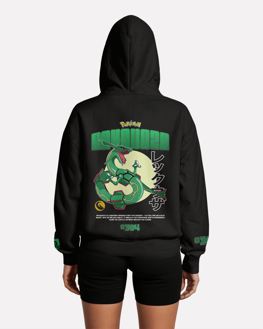 Rayquaza Bluza z kapturem 320g