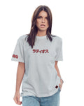 Latias T-shirt Classic Unisex biała/czarna