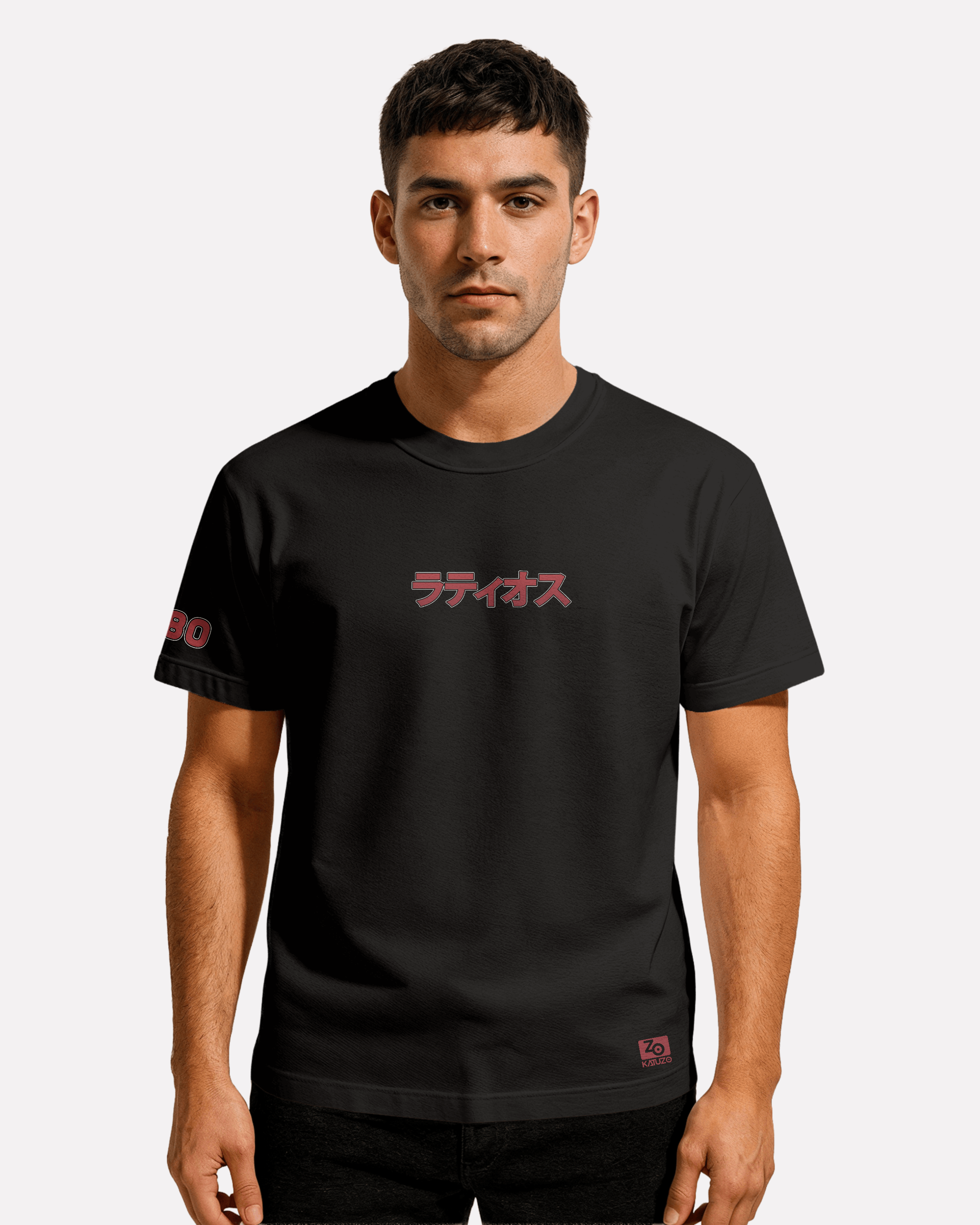 Latias T-shirt Classic Unisex biała/czarna