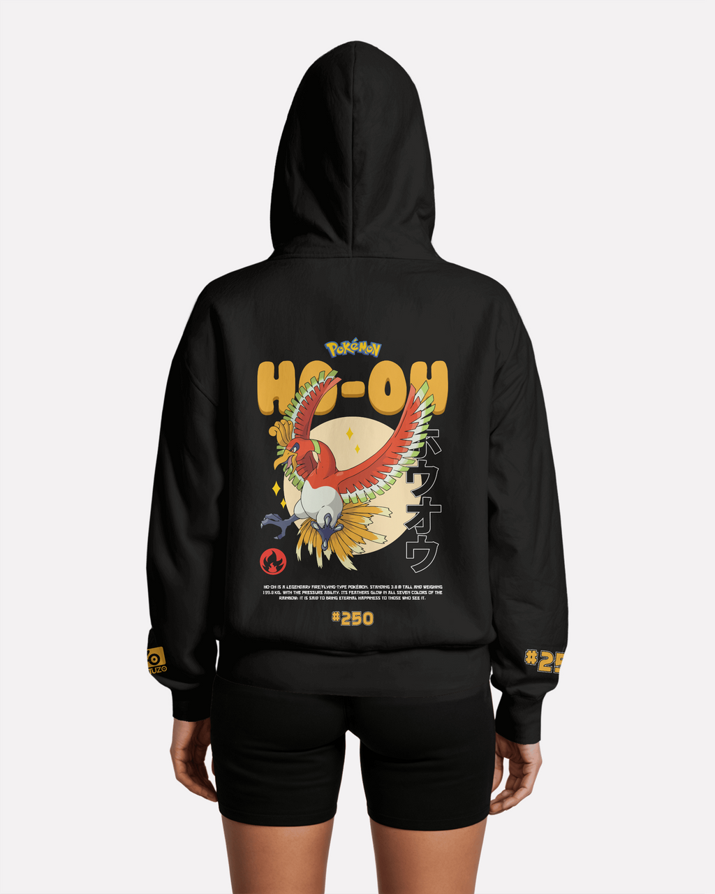 Ho-Oh Bluza Oversize z kapturem 320g