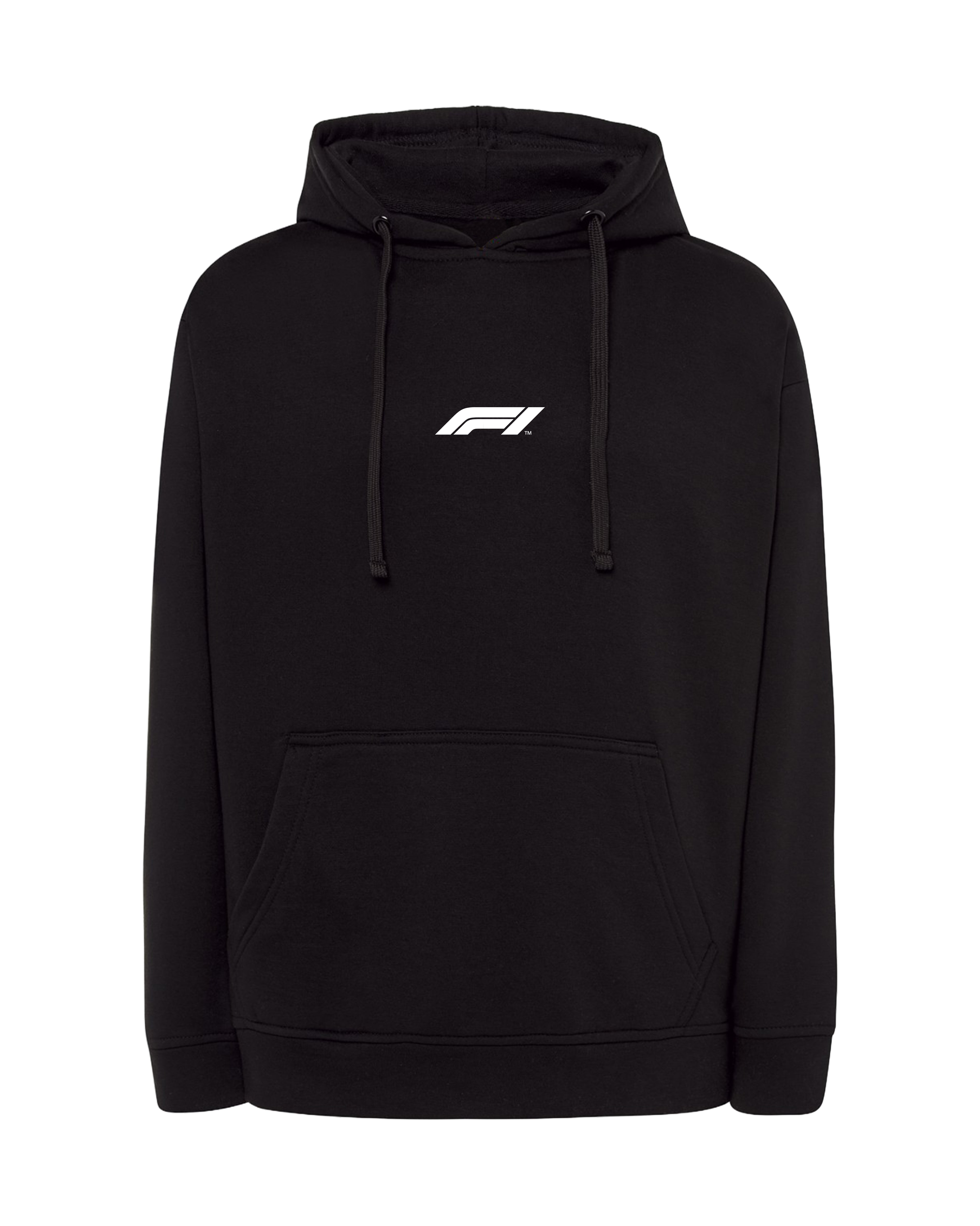 F1 Bluza z kapturem 320g czarna/czerwona