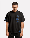 Lugia Oversize/Box T-shirt Unisex biała/czarna (Kopia)