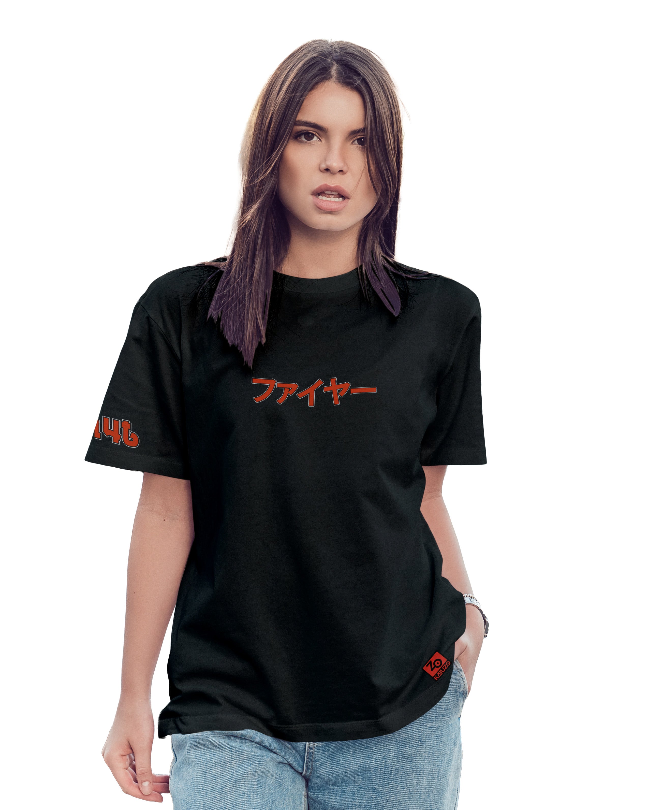 Moltres T-shirt Classic Unisex biała/czarna