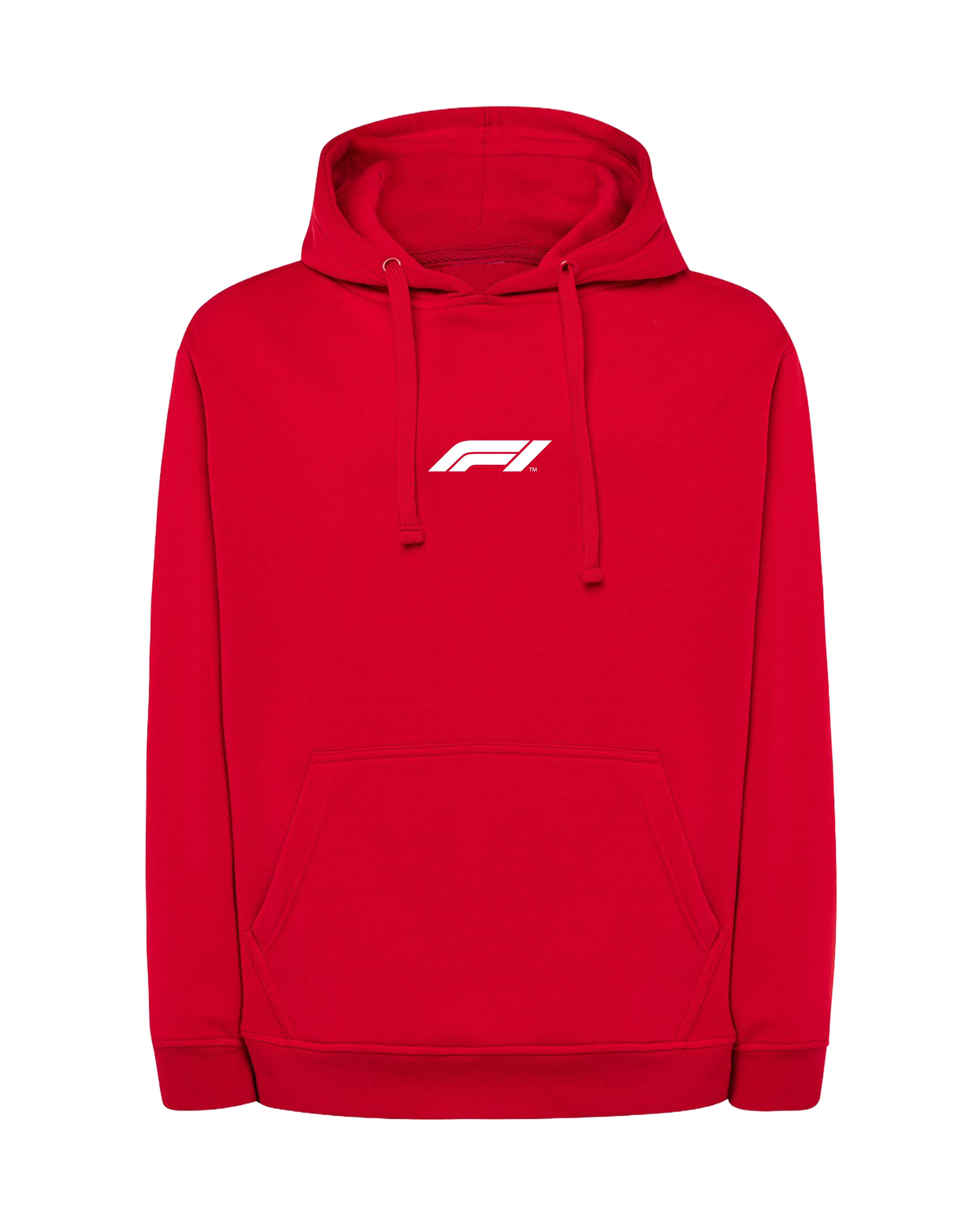 F1 Bluza z kapturem 320g czarna/czerwona