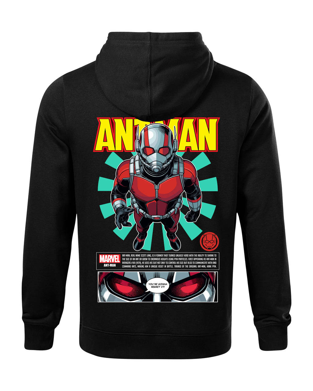 Ant Man Bluza z kapturem 320g
