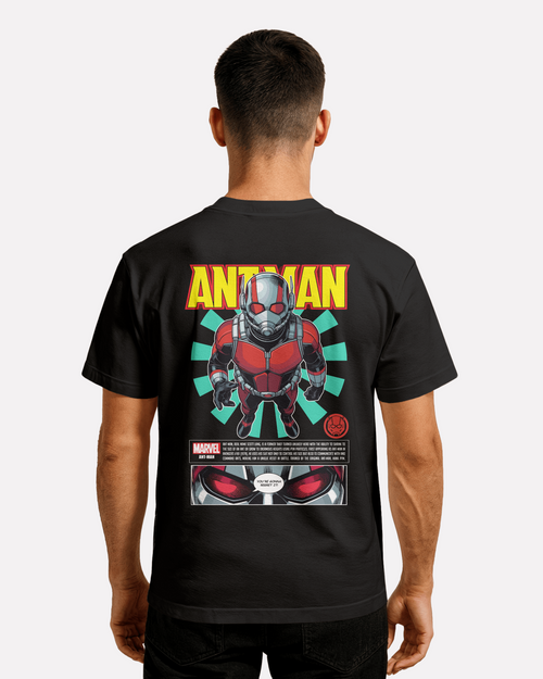 Ant Man T-shirt Classic Unisex biała/czarna
