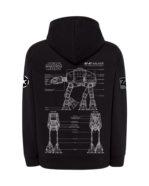 AT-AT Bluza z kapturem 320g