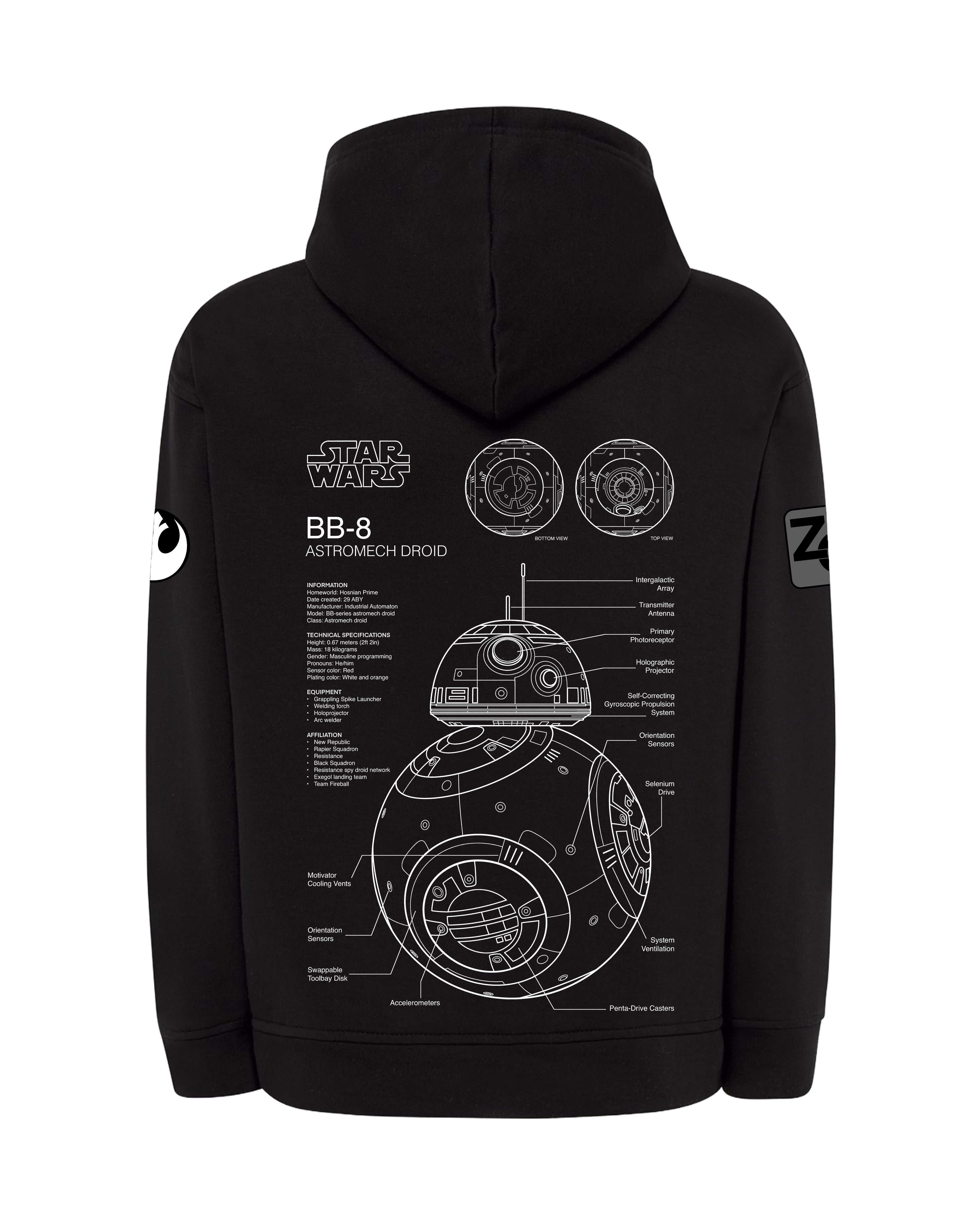 BB-8 Bluza z kapturem 320g