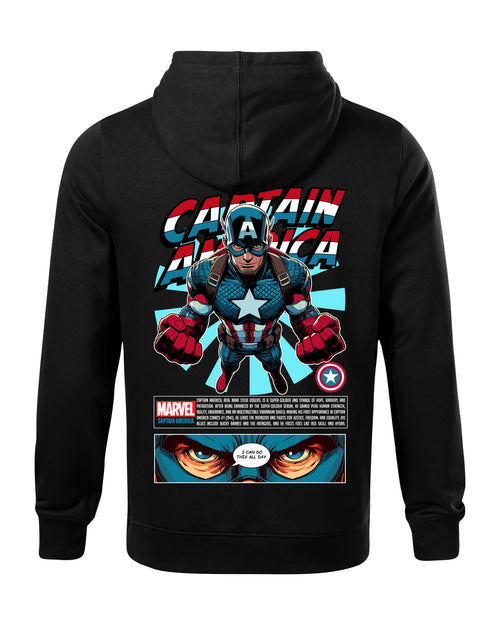 Captain America Bluza z kapturem 320g