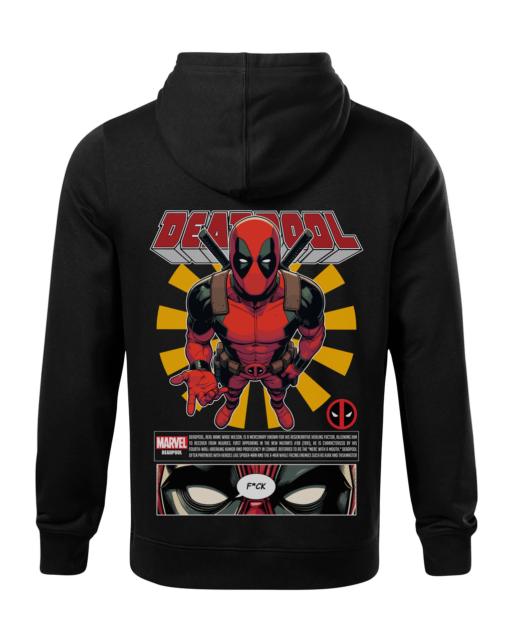 Deadpool Bluza z kapturem 320g