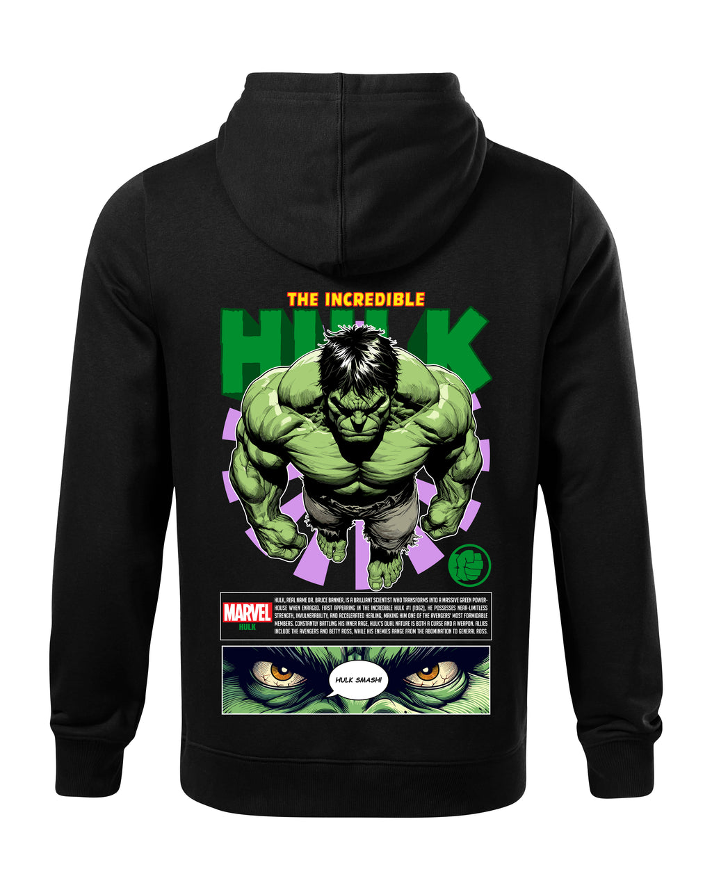 Hulk Bluza z kapturem 320g