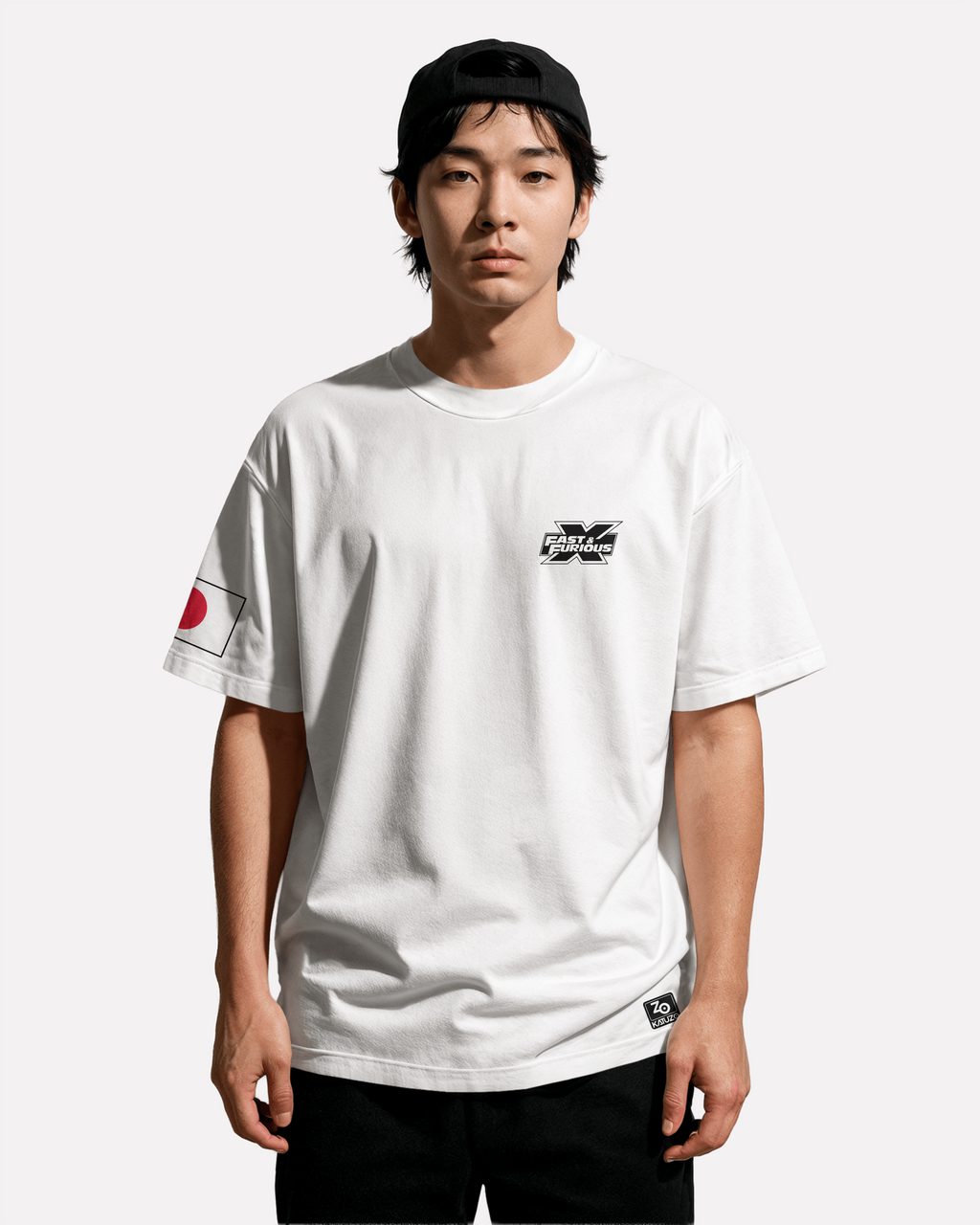 Mitsubishi Eclipse T-shirt Classic Unisex biała/czarna
