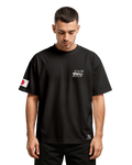 Nissan Skyline Azul Oversize T-shirt Unisex biała/czarna
