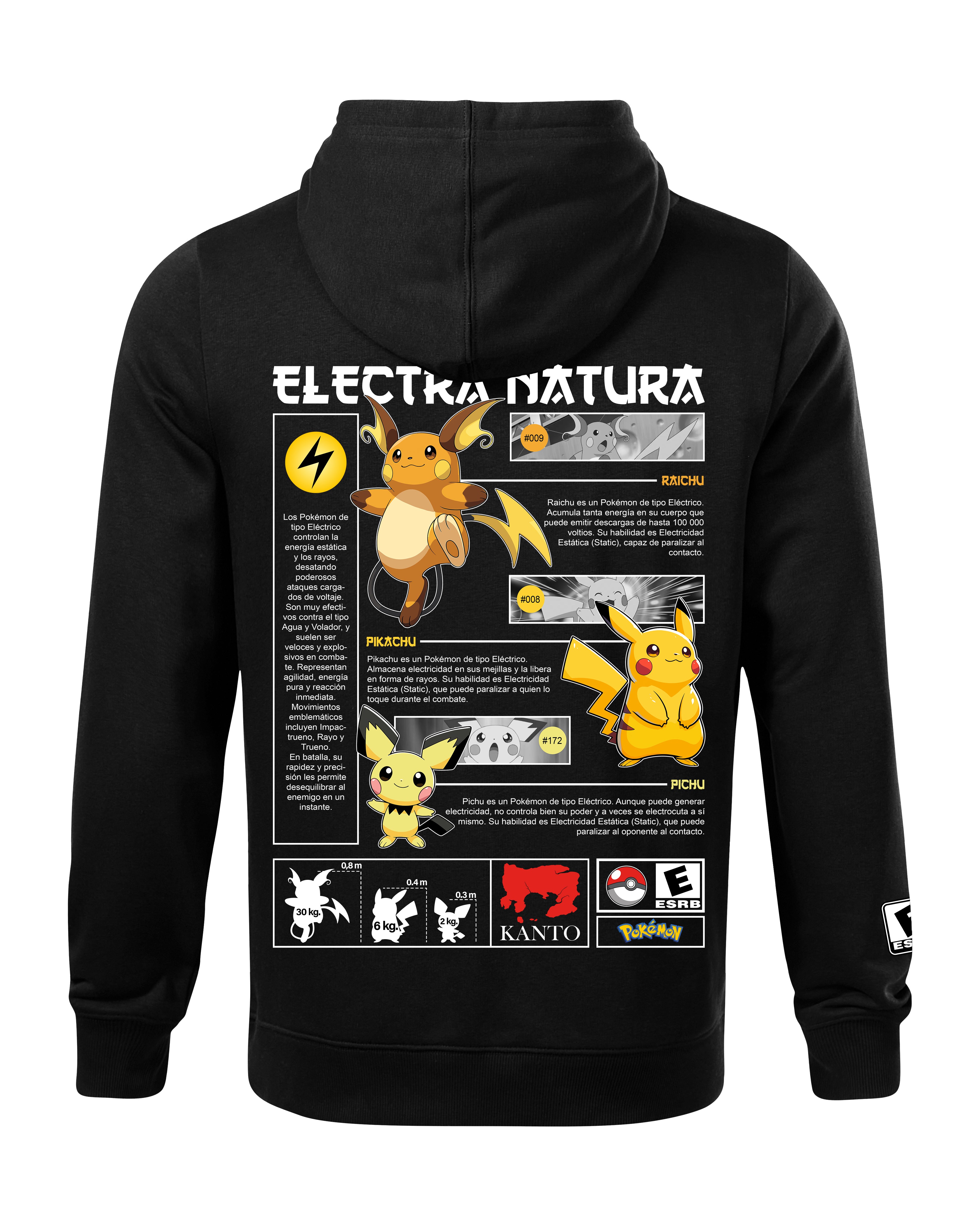 Pikachu Bluza z kapturem 320g
