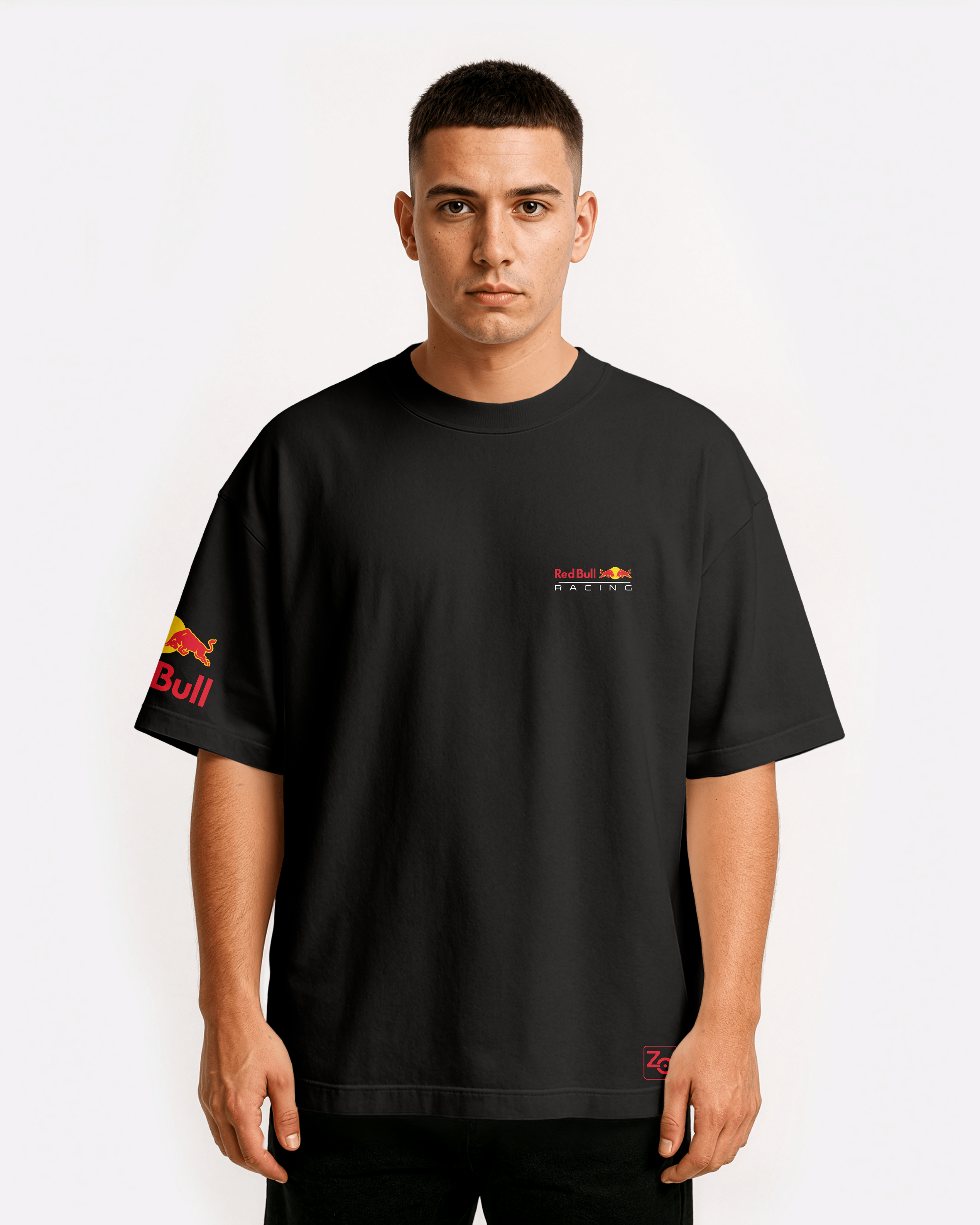 Redbull Oversize T-shirt Unisex biała/czarna (Kopia)