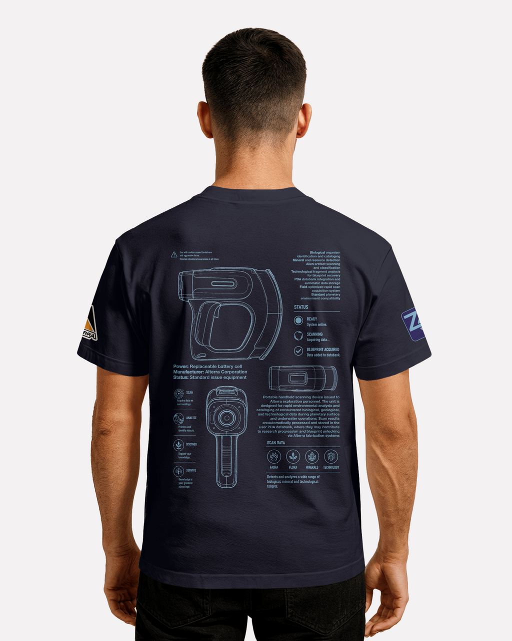 Scanner T-shirt Classic Unisex