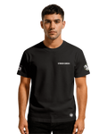 Striker Eureka T-shirt Classic Unisex biała/czarna