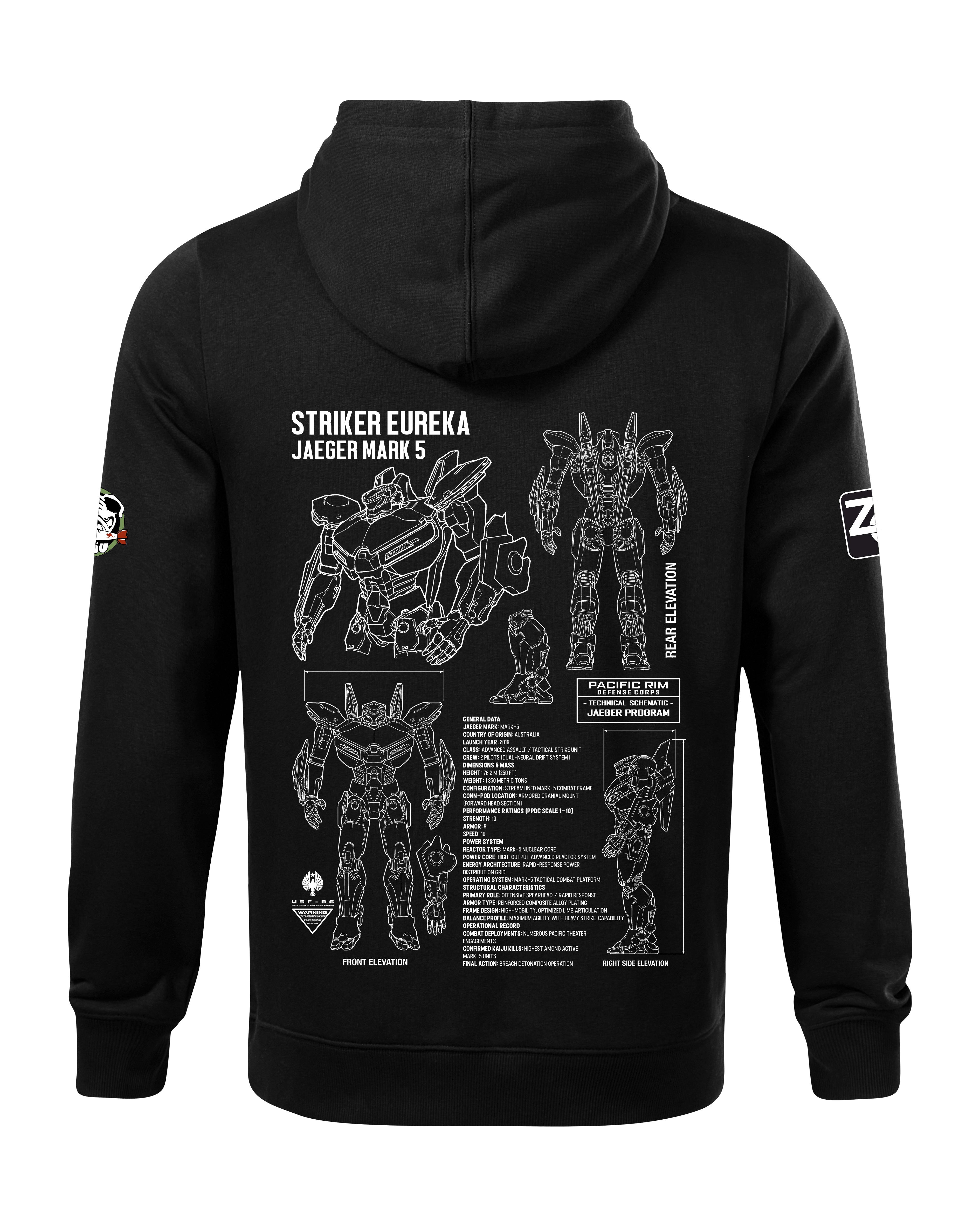 Striker Eureka Bluza z kapturem 320g