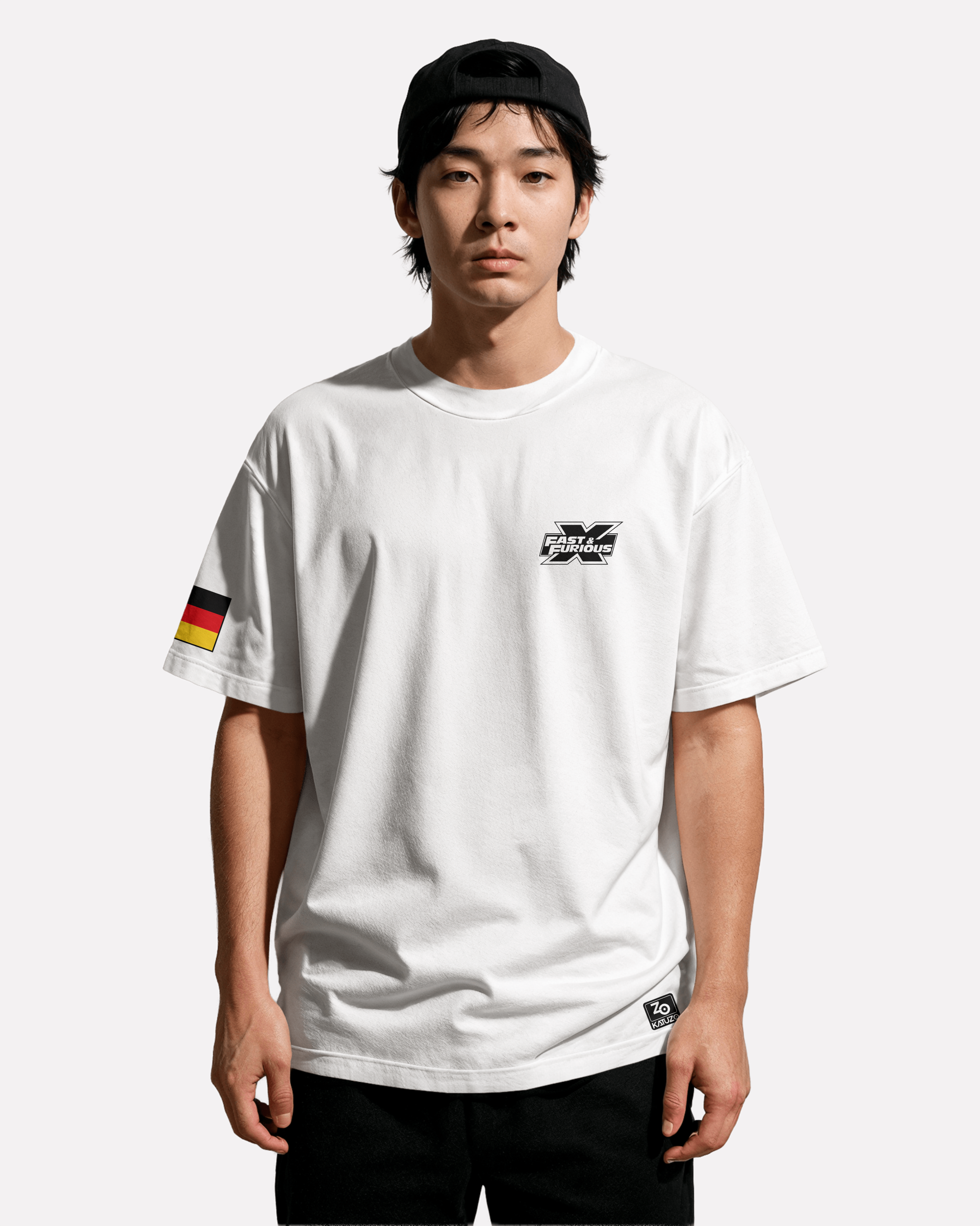 Volkswagen Jetta T-shirt Classic Unisex biała/czarna
