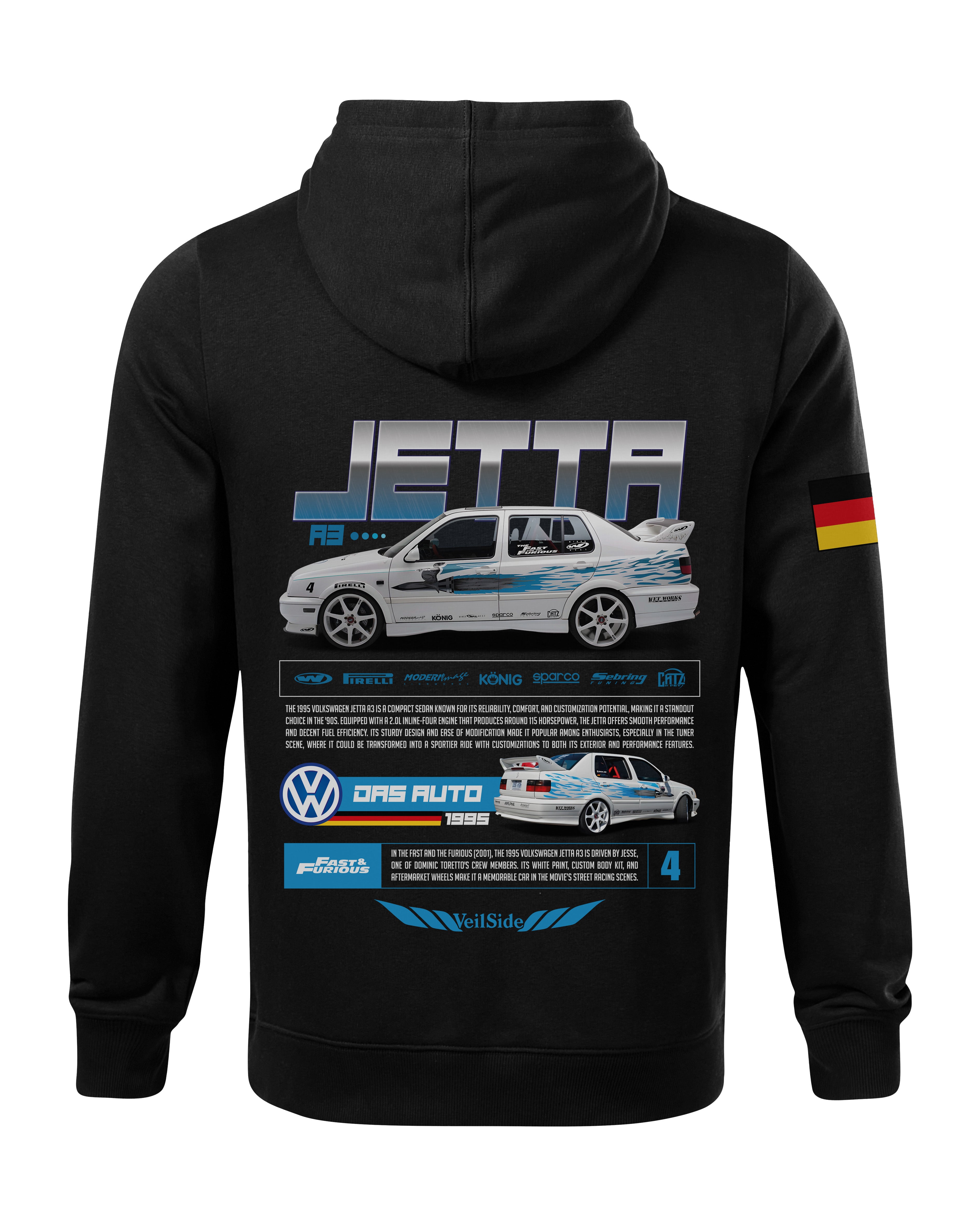 Volkswagen Jetta Bluza z kapturem 320g