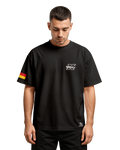 Volkswagen Jetta Oversize T-shirt Unisex biała/czarna