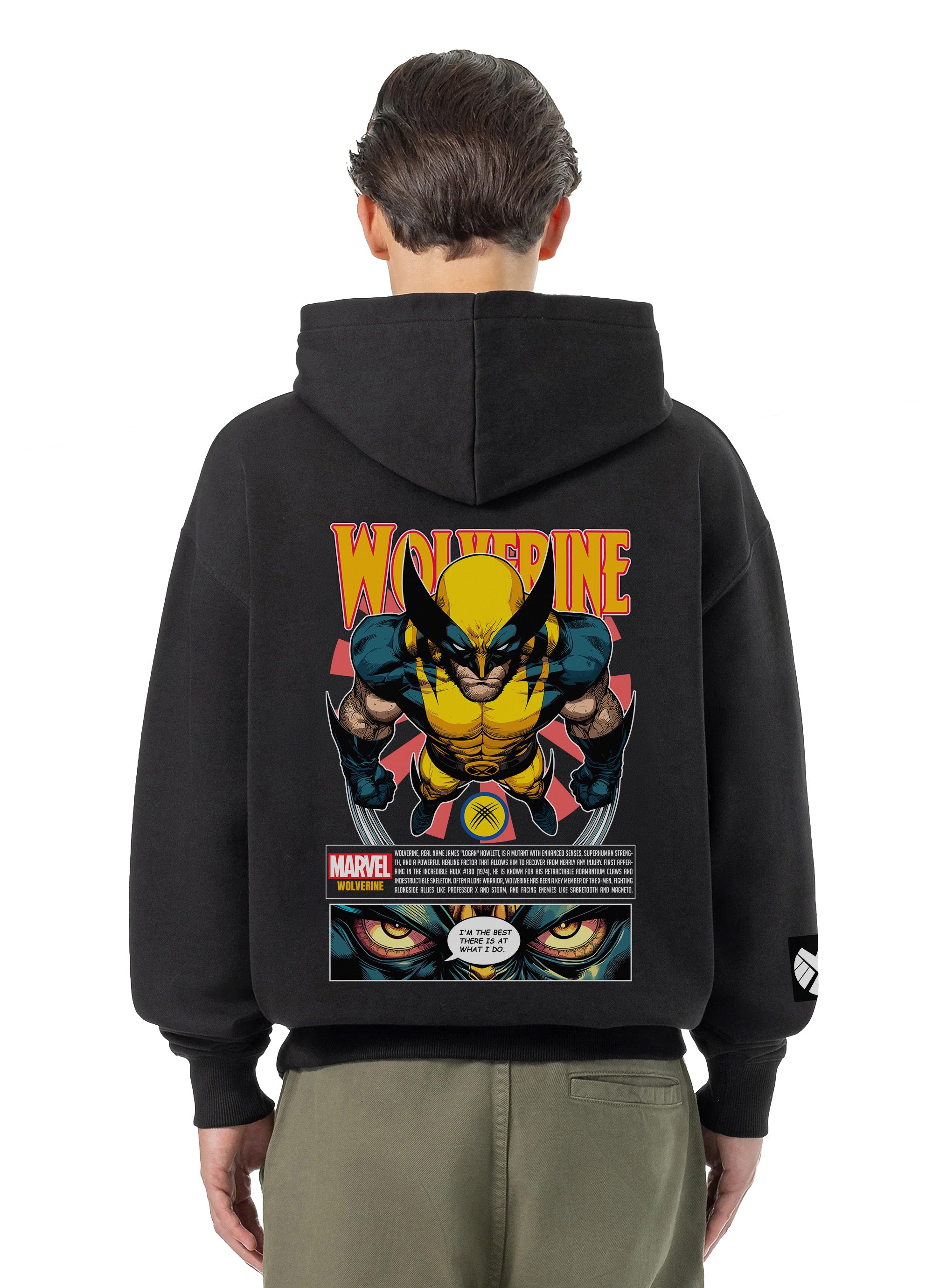 Wolverine Bluza Oversize z kapturem 320g